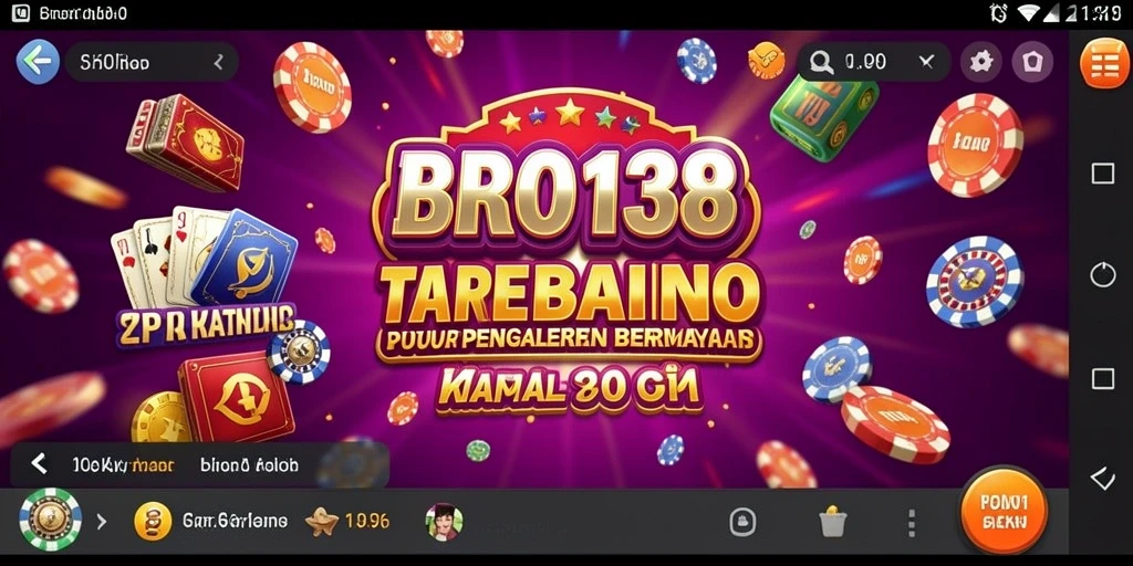 Screenshot BRO138 memperlihatkan suasana seru permainan kasino yang mendebarkan.