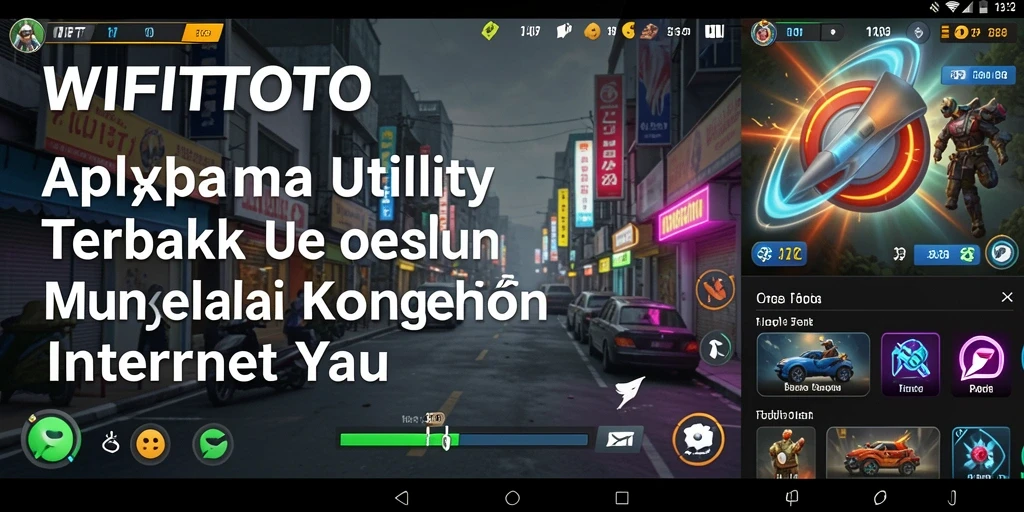 Antarmuka utama WIFITOTO dengan fitur pengelolaan jaringan wifi.